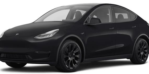 TESLA MODEL Y 2020 5YJYGDEF9LF018392 image